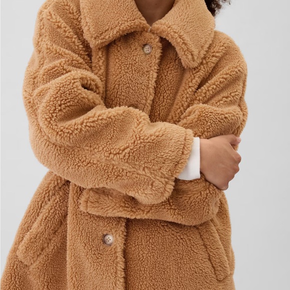 Gap Sherpa Women’s Oversized Coat *NWT* - Picture 1 of 8